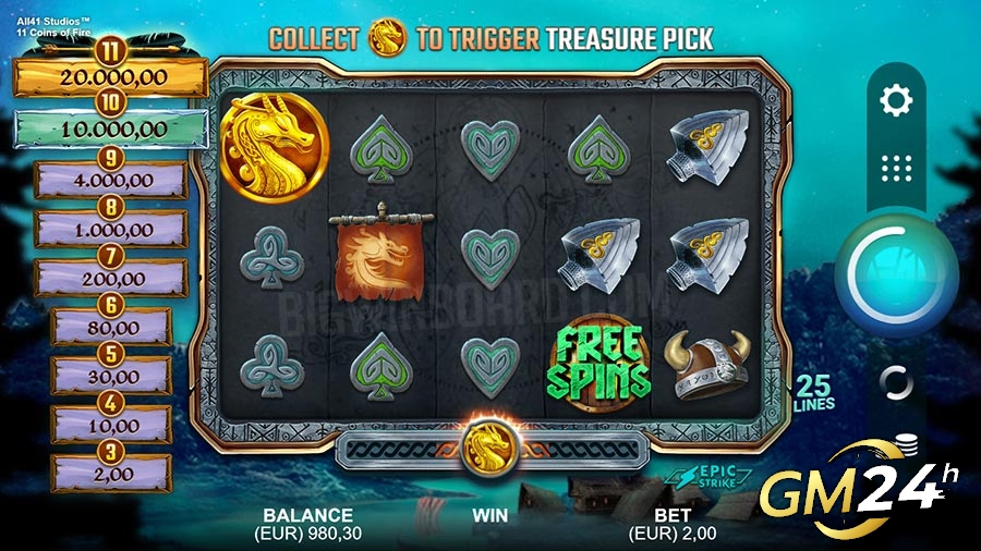 11 Coins of Fire