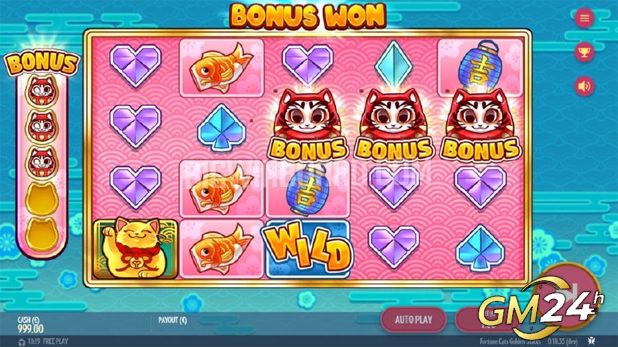 Fortune Cats Golden Stacks