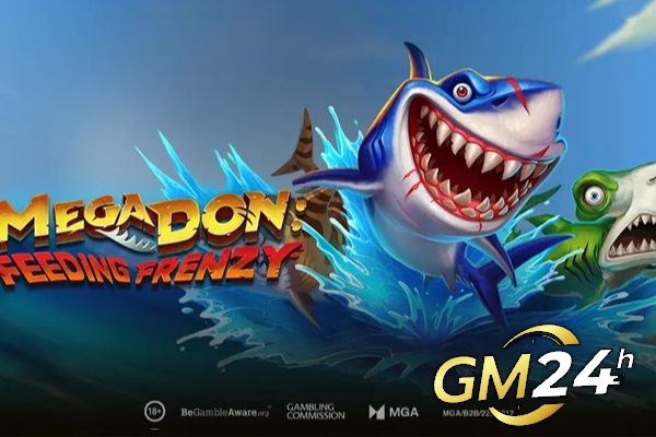 Hungry Shark กลับมาอีกครั้งใน Mega Don Feeding Frenzy เวอร์ชันล่าสุดของ Play'n GO