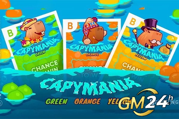 ออกไปผจญภัยไปกับ Capybaras สุดน่ารักในซีรีย์เกมขูด BGaming ใหม่ Capymania