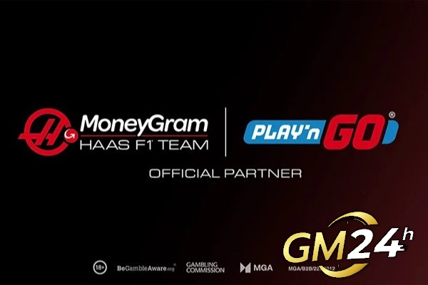 Play'n GO ลงนามข้อตกลงการสนับสนุนระยะเวลาหลายปีกับทีม MoneyGram Haas F1