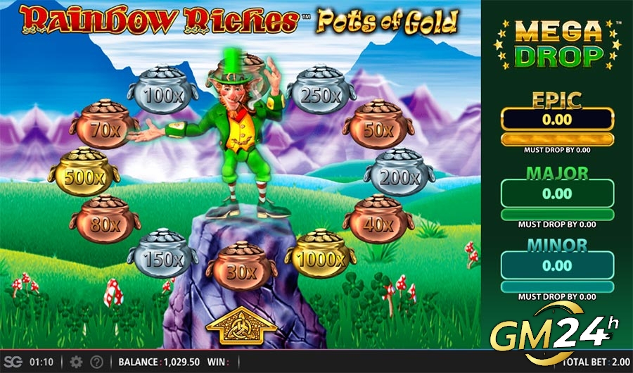 Rainbow Riches Pots of Gold