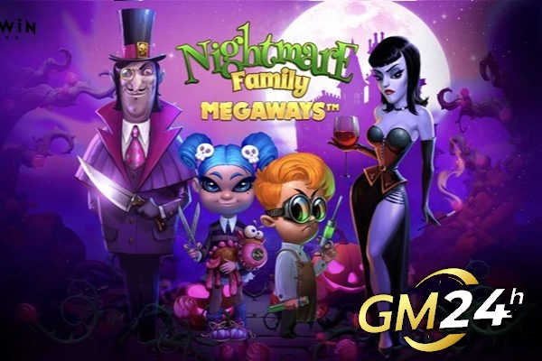 เข้าร่วม Spooky Family ใน Slot Nightmare Family Megaways ของ Max Win Gaming