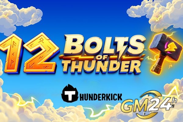 สัมผัสประสบการณ์พลังแห่งค้อนของ Thor ในสล็อตใหม่ของ Thunderkick: 12 Bolts of Thunder