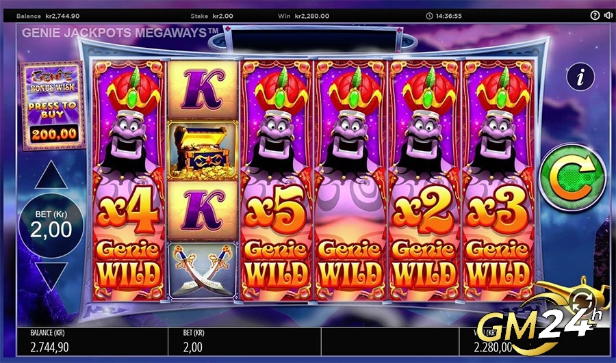 Genie Jackpots Megaways